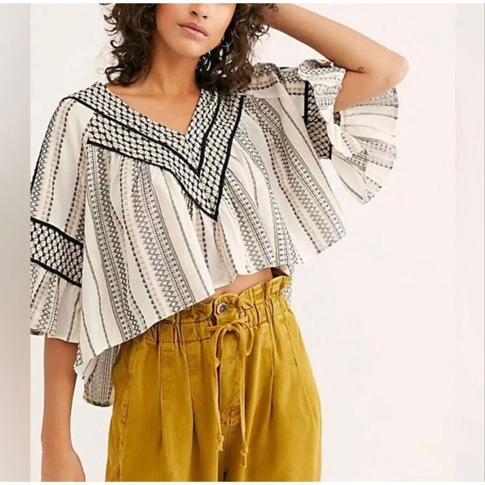 Free People Runnin on a Dream Top M
